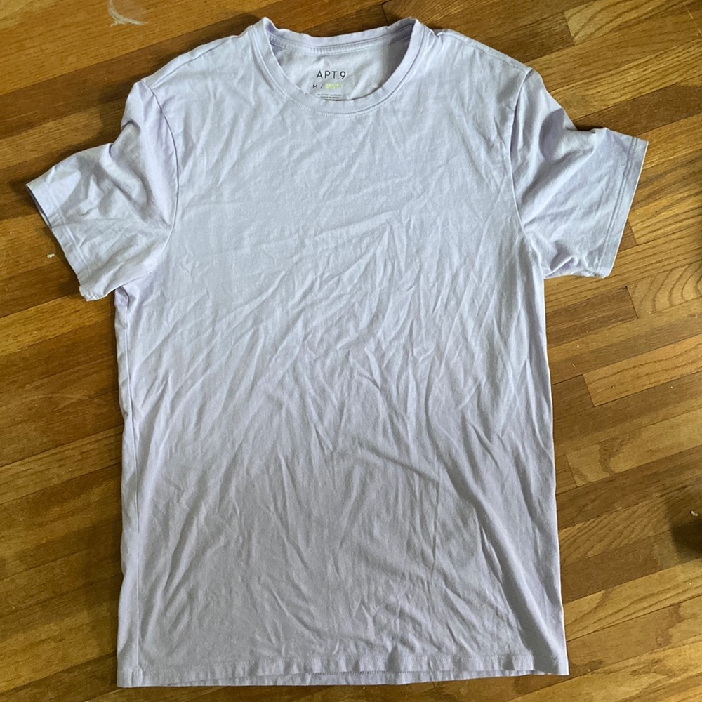 Men’s Apt 9 Lavender tee